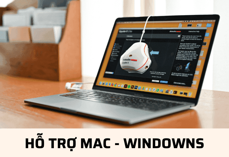 Cân màu màn hình Datacolor SpyderX Elite mac