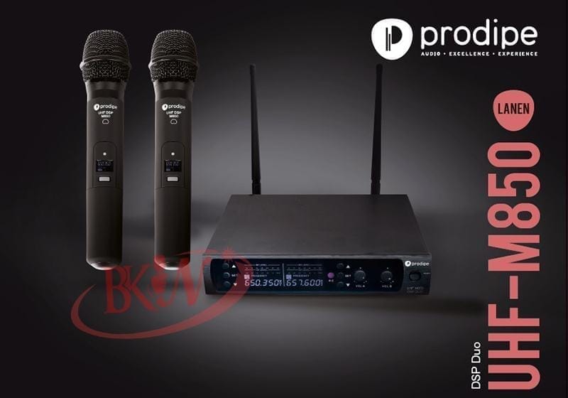 Microphone Dynamic Vocal UHF M850 DSP Duo