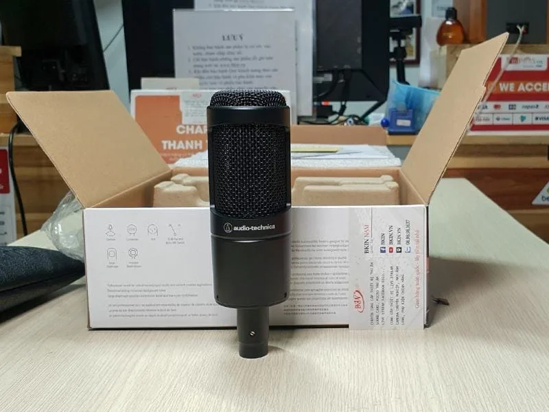 Micro thu âm Audio Technica AT2035