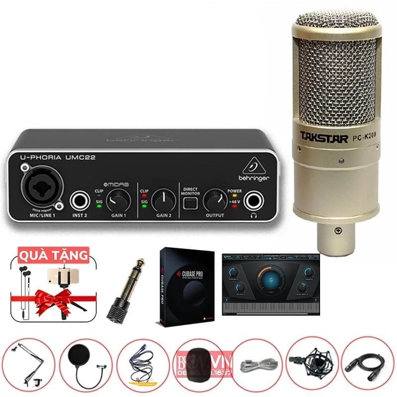 Combo sound card UMC22 micro PC-K200
