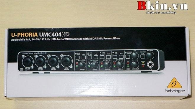 Sound card Behringer U-PHORIA UMC404HD