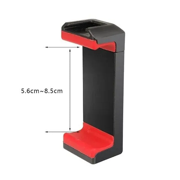 Kẹp điện thoại lên tripod tích hợp hotshoe Manbily