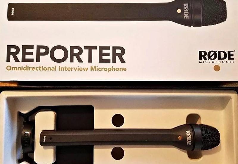 Micro Rode Reporte chính hãng mic phỏng vấn