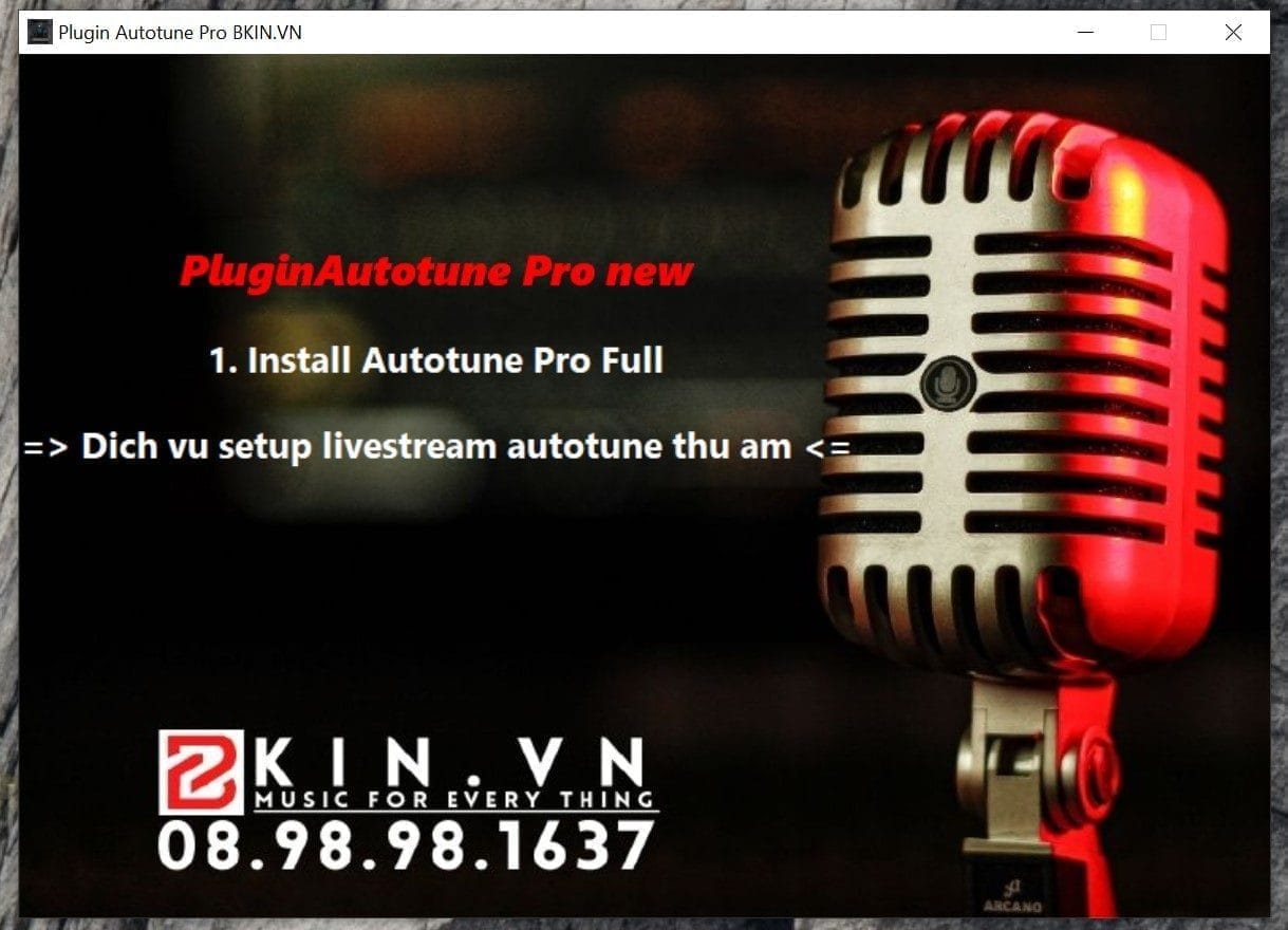 Plugin Auto tune Pro mới nhất Full