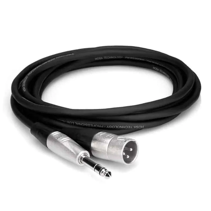 Dây cáp Hosa Pro Balanced Interconnect REAN 1/4″ TRS to XLR3M