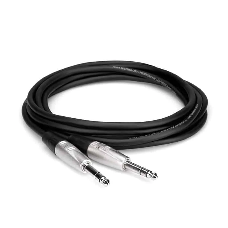 Hosa Pro Balanced Interconnect REAN 1/4″ TRS to Same