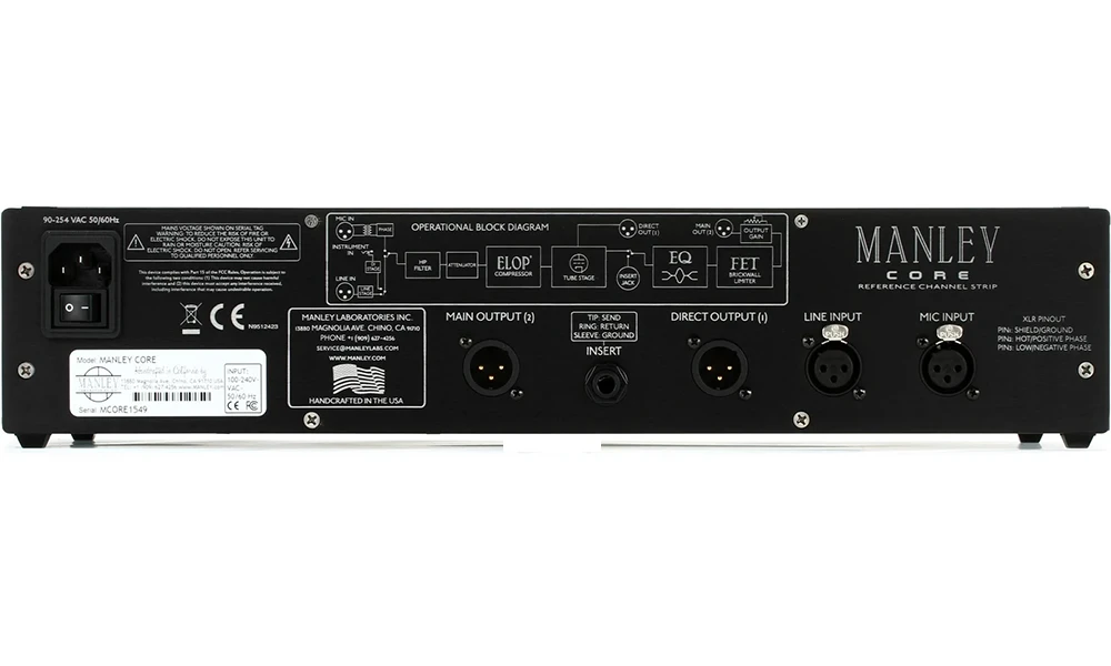 Preamp Manley CORE Reference Channel Strip 8