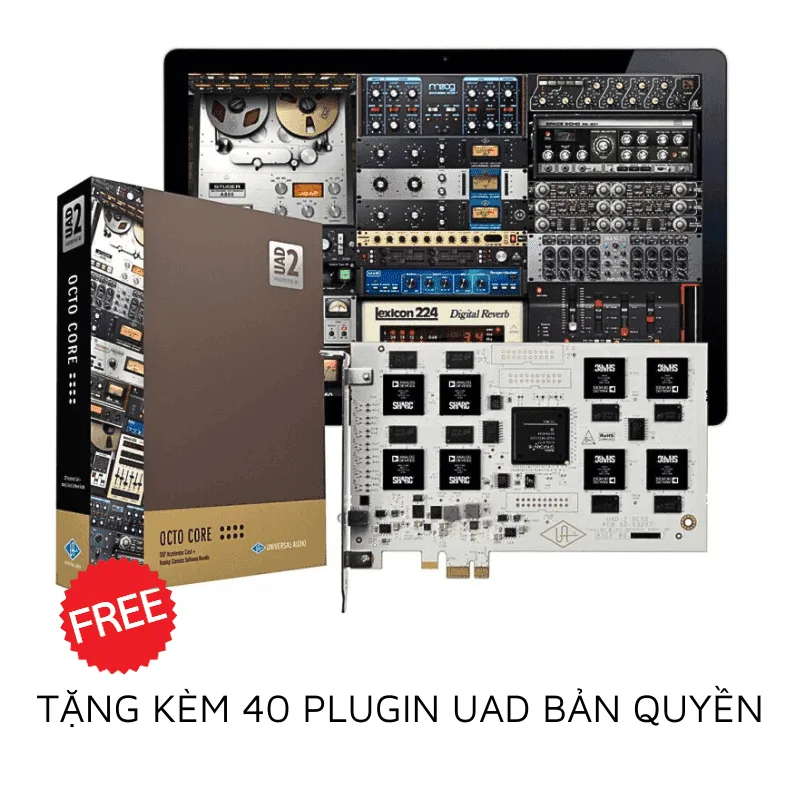Phần cứng UAD-2 OCTO Core PCIe DSP - Open Box