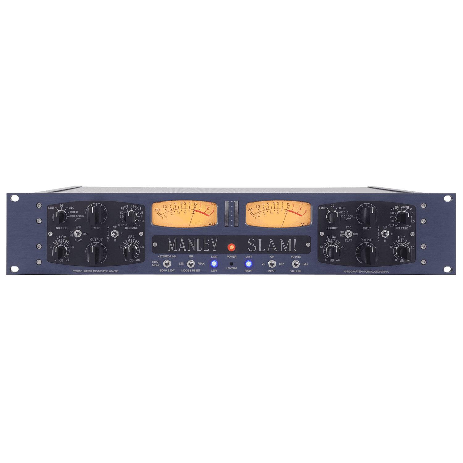 Mic Preamp Manley SLAM Dual Stereo và Limiter