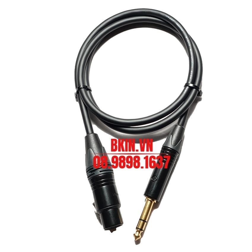 Dây Mogami Gold Neutrik XLR Ra 6 Ly Balance - Preamp 1/2/3/5/7/10 mét 8