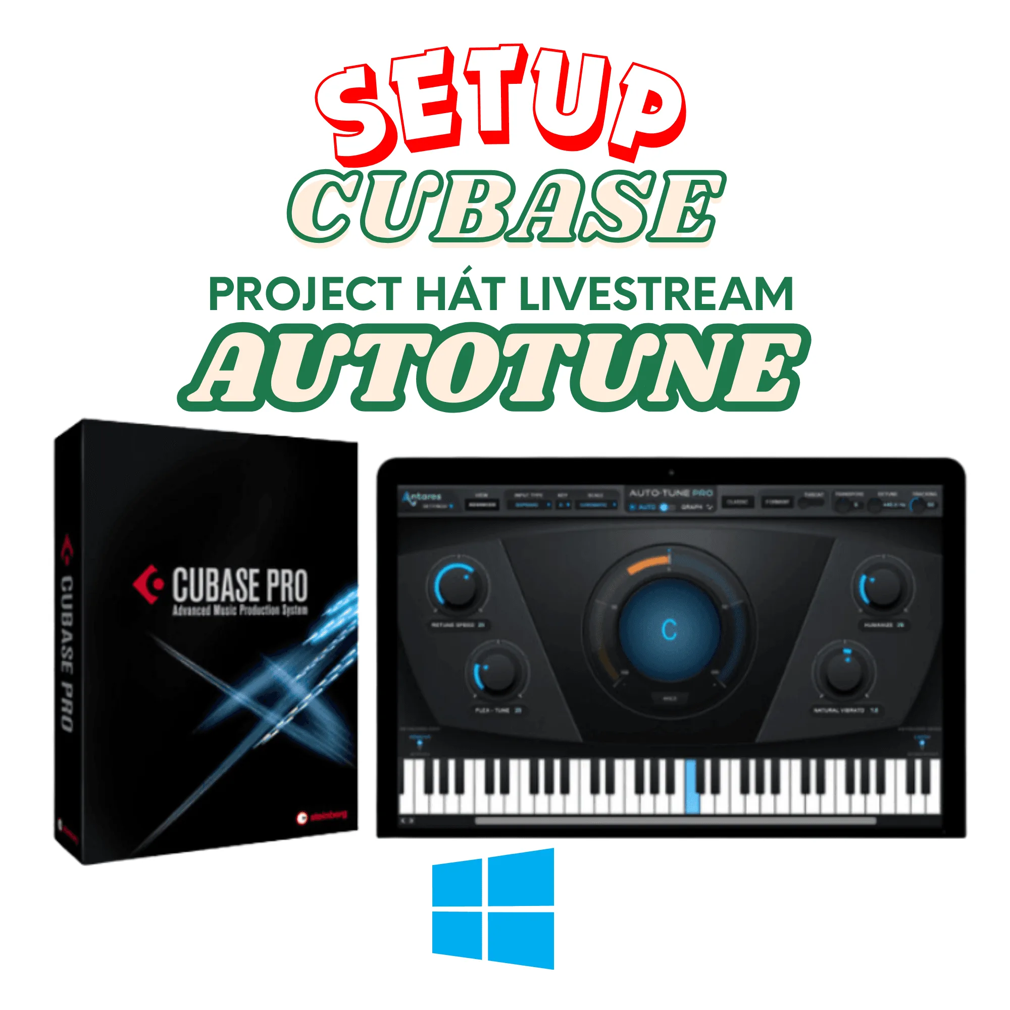 Cài Project Hát Live Cubase và Autotune Thu Âm Mới Nhất