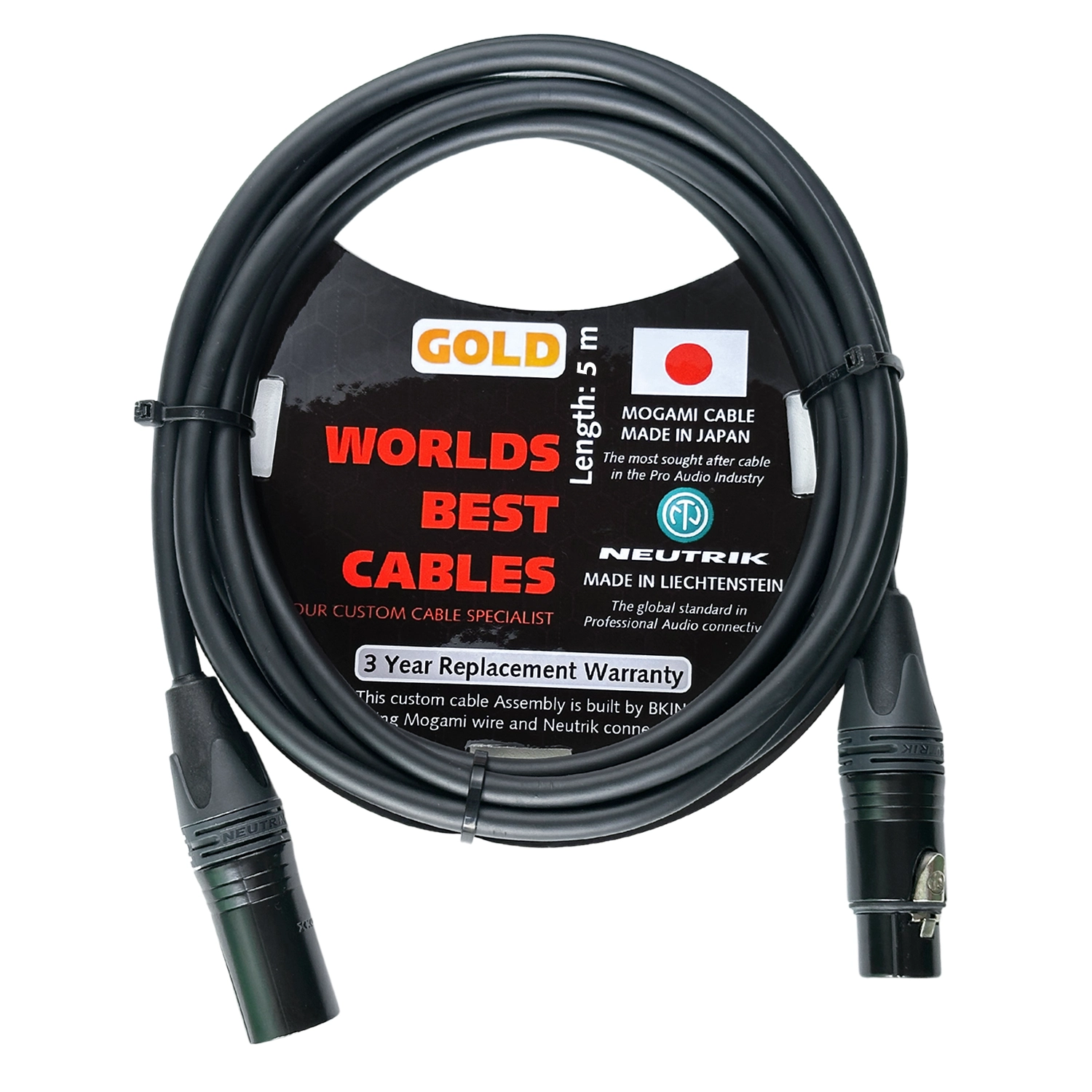 Dây Tín Hiệu Mogami 2534 XLR to XLR 5 mét