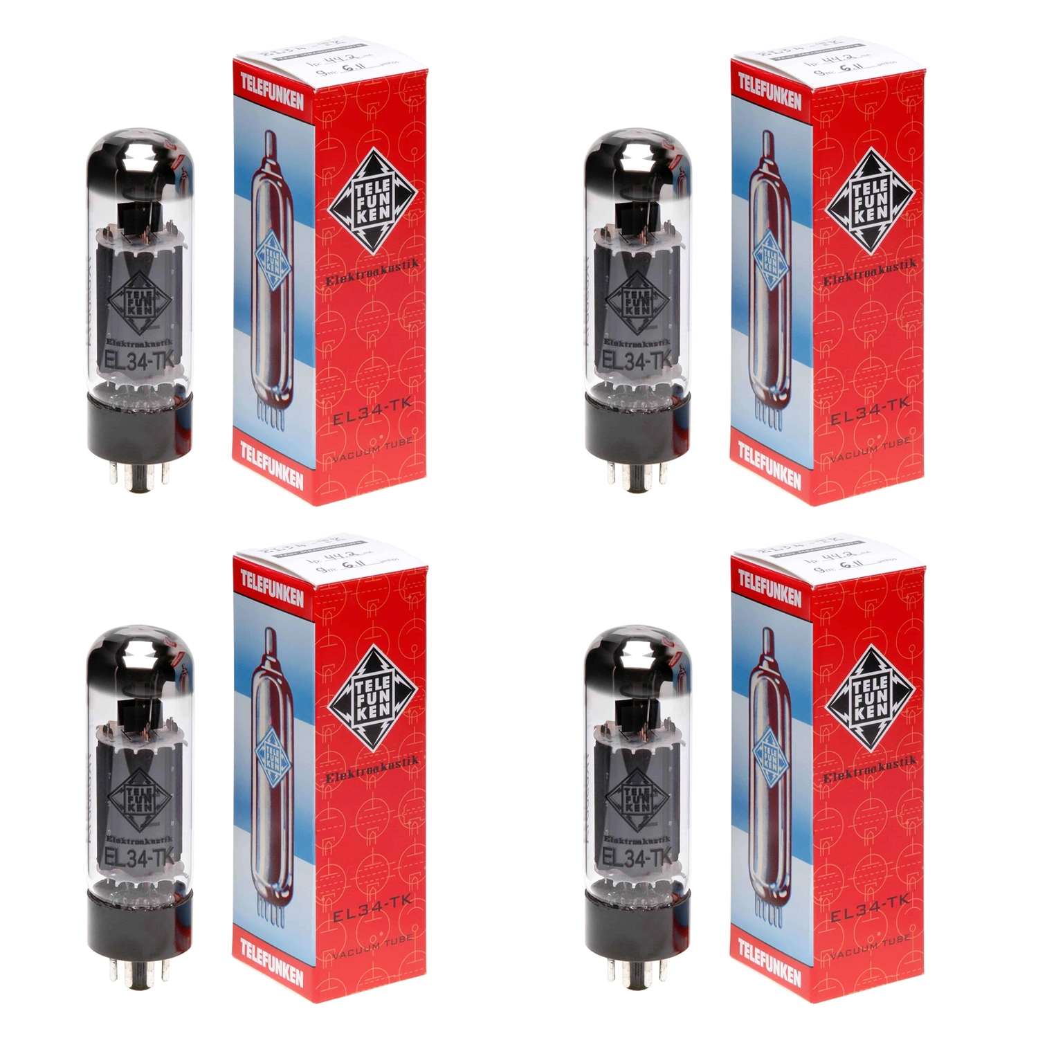 Bóng Tube EL34-TK Vacuum Tube Matched Quad