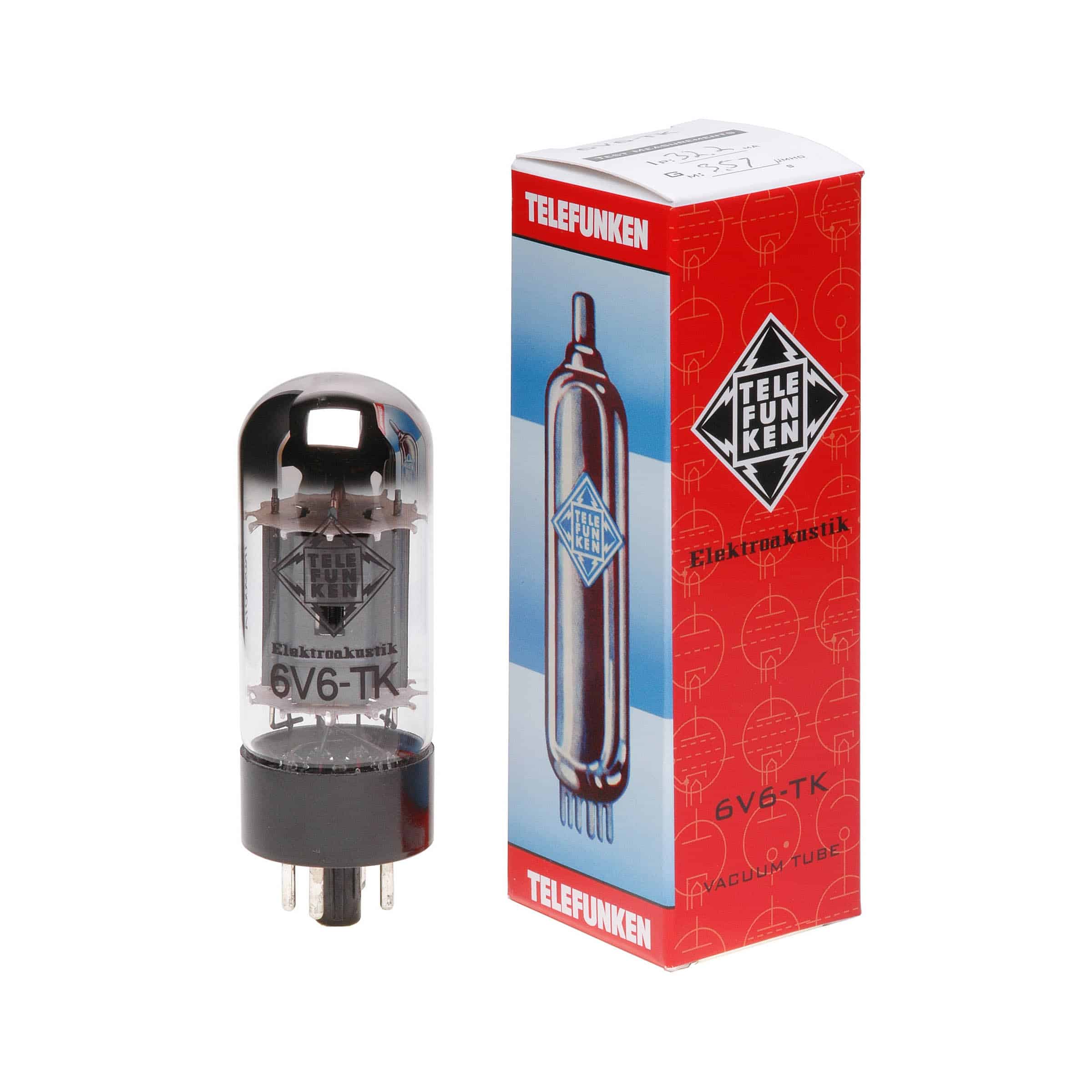 Bóng Tube 6V6-TK Vacuum Tube Telefunken - 1 Bóng