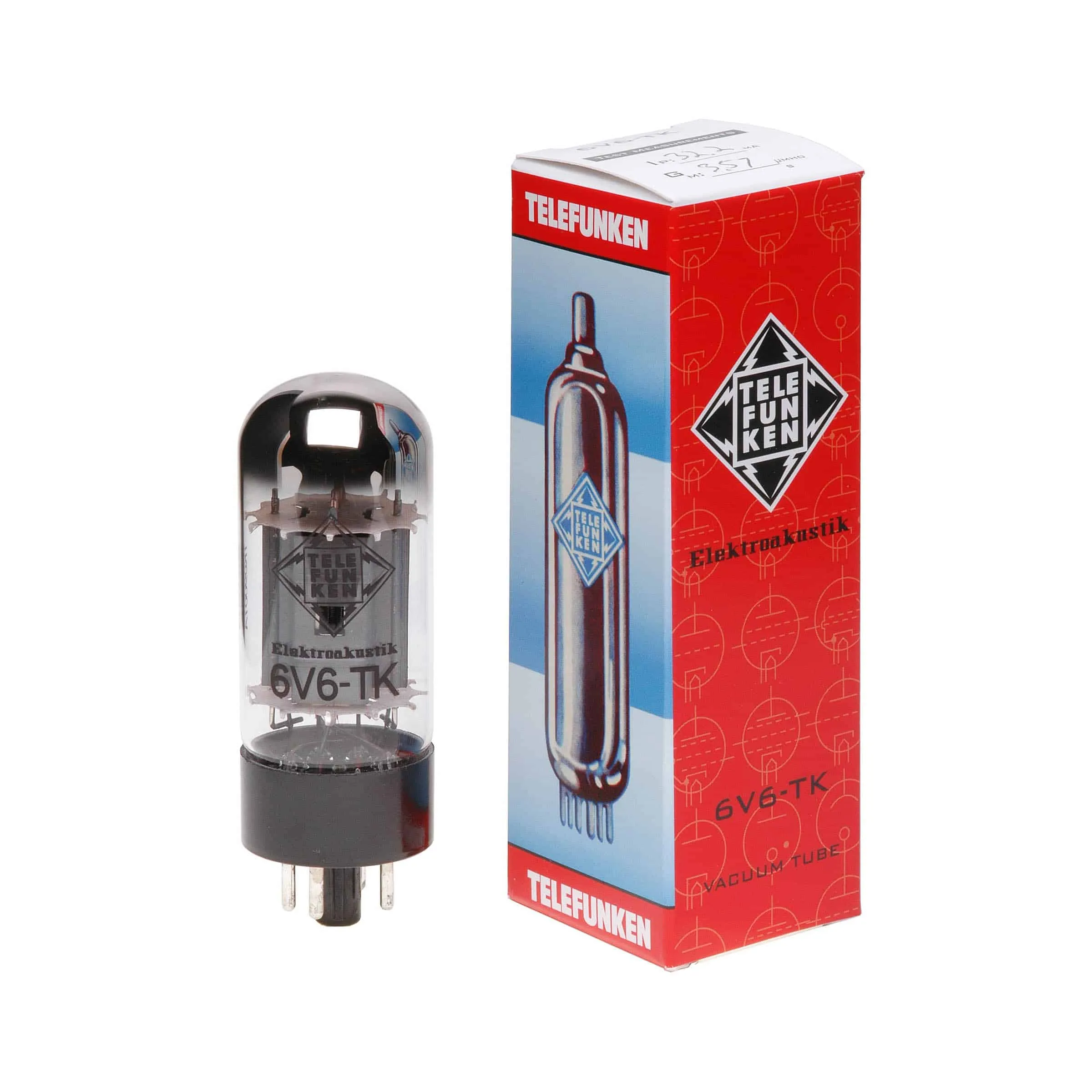 Bóng Tube 6V6-TK Vacuum Tube Telefunken - 1 Bóng