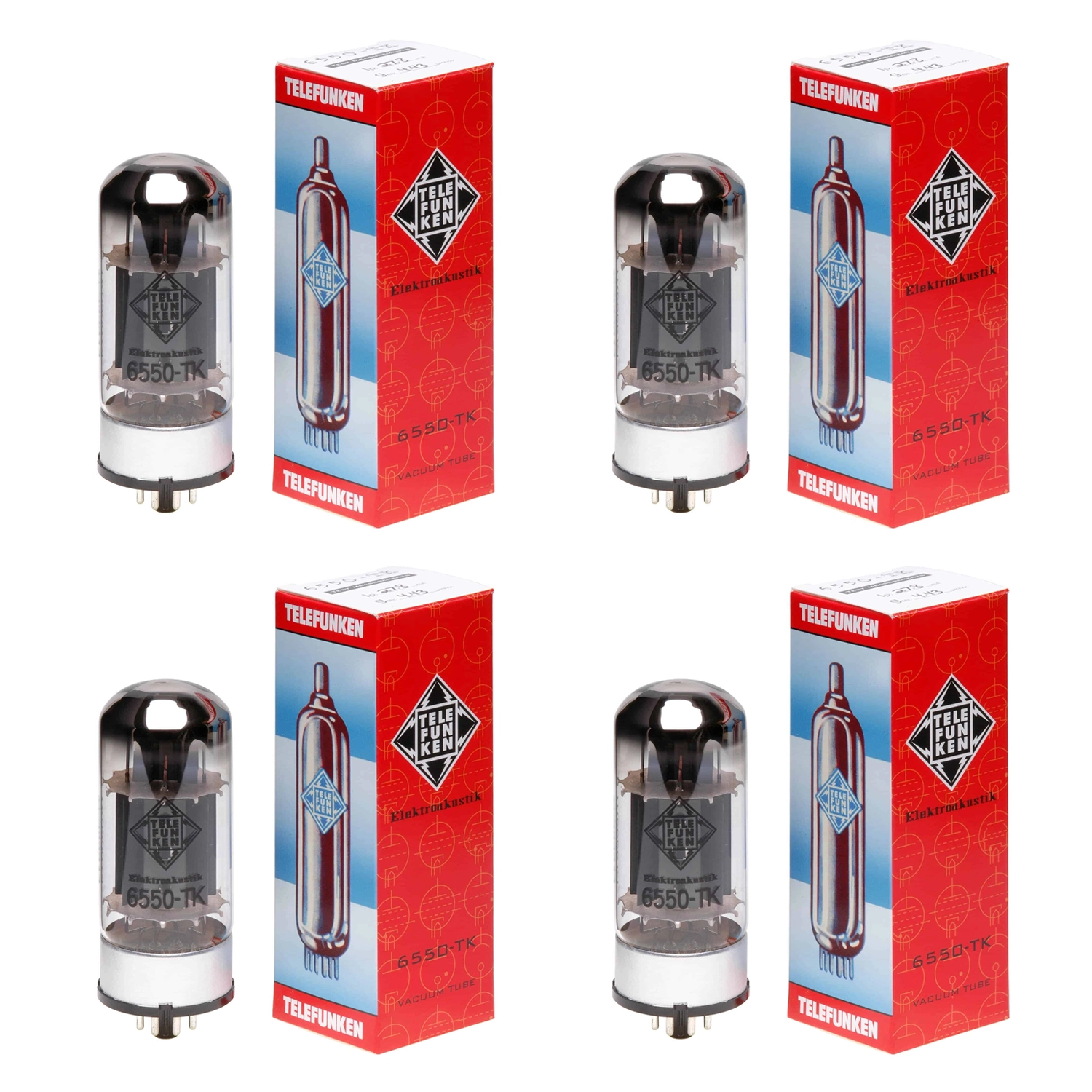 Bóng Đèn 6550-TK Matehed Quad Vacuum Tube Telefunken