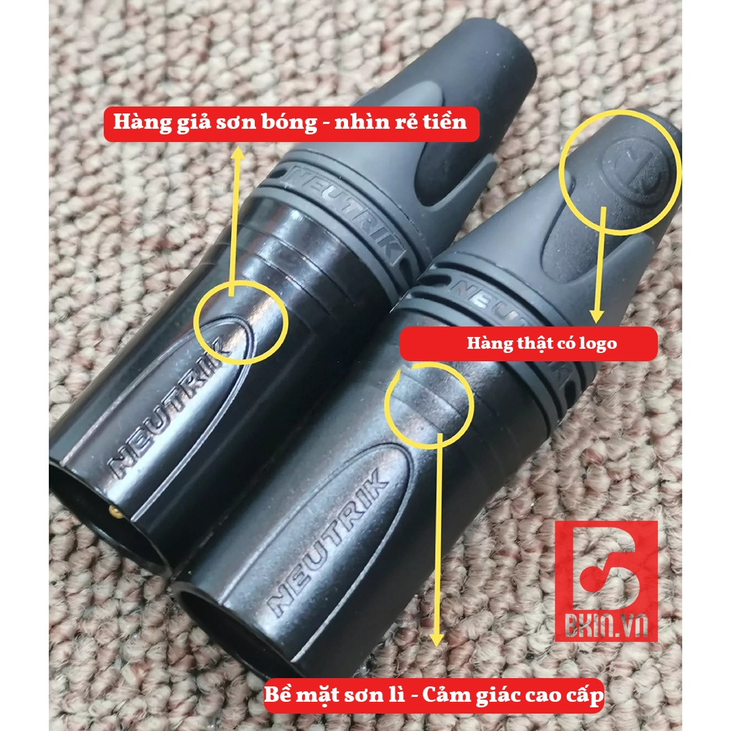 Cách Phân Biệt Đầu Jack Neutrik Thật Giả Chính Xác Nhất 9