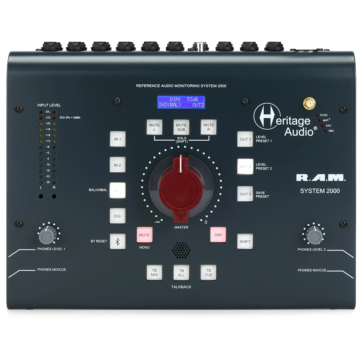 RAM System 2000 Desktop Monitoring System with Bluetooth