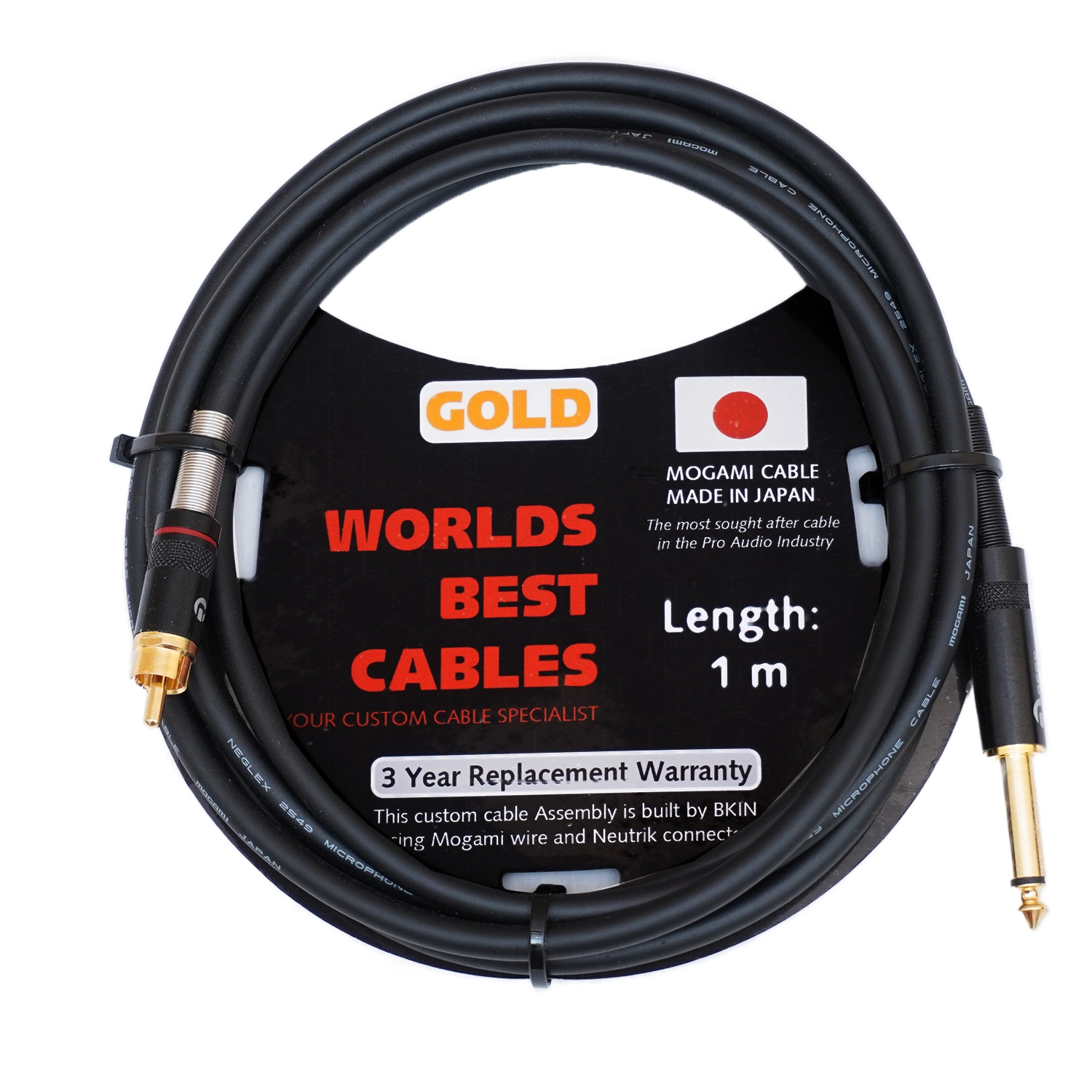 Dây Mogami 6 Ly Ra RCA ( Hoa Sen ) - Chính Hãng