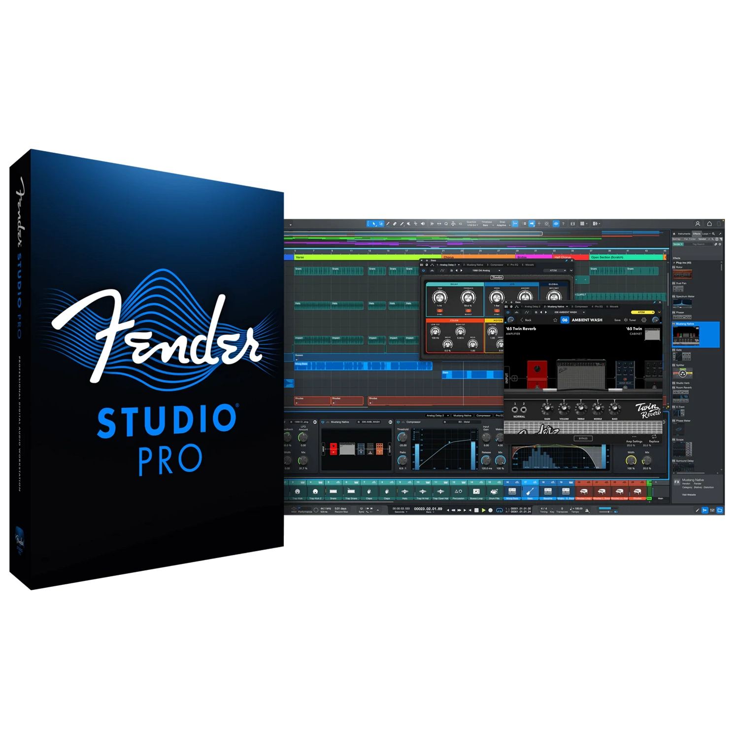 Phần Mềm Fender Studio Pro 8 Bản Quyền Win - Mac Mới Nhất