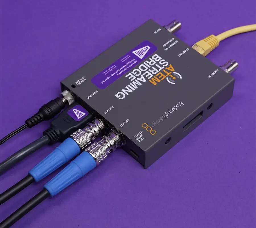 ATEM Streaming Bridge Blackmagic 1 ATEM Streaming Bridge ket noi