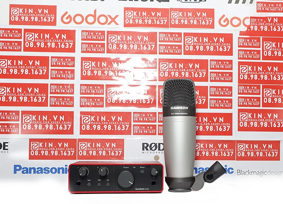 Combo solo gen 4 micro samson C01 nguyen hop