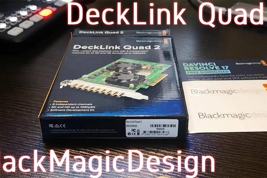 DeckLink Quad 2 thiet bi livestream