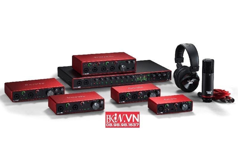 Focusrite Scarlett gen 3 tron bo