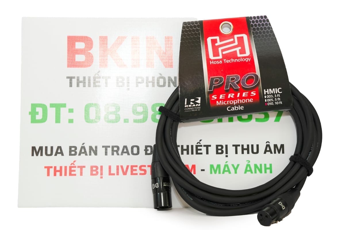 Hosa Pro XLR to XLR chinh hang