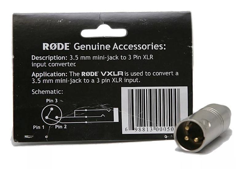 Jack Rode VXLR chuyển từ XLR sang 3.5mm 1 Jack Rode VXLR hang