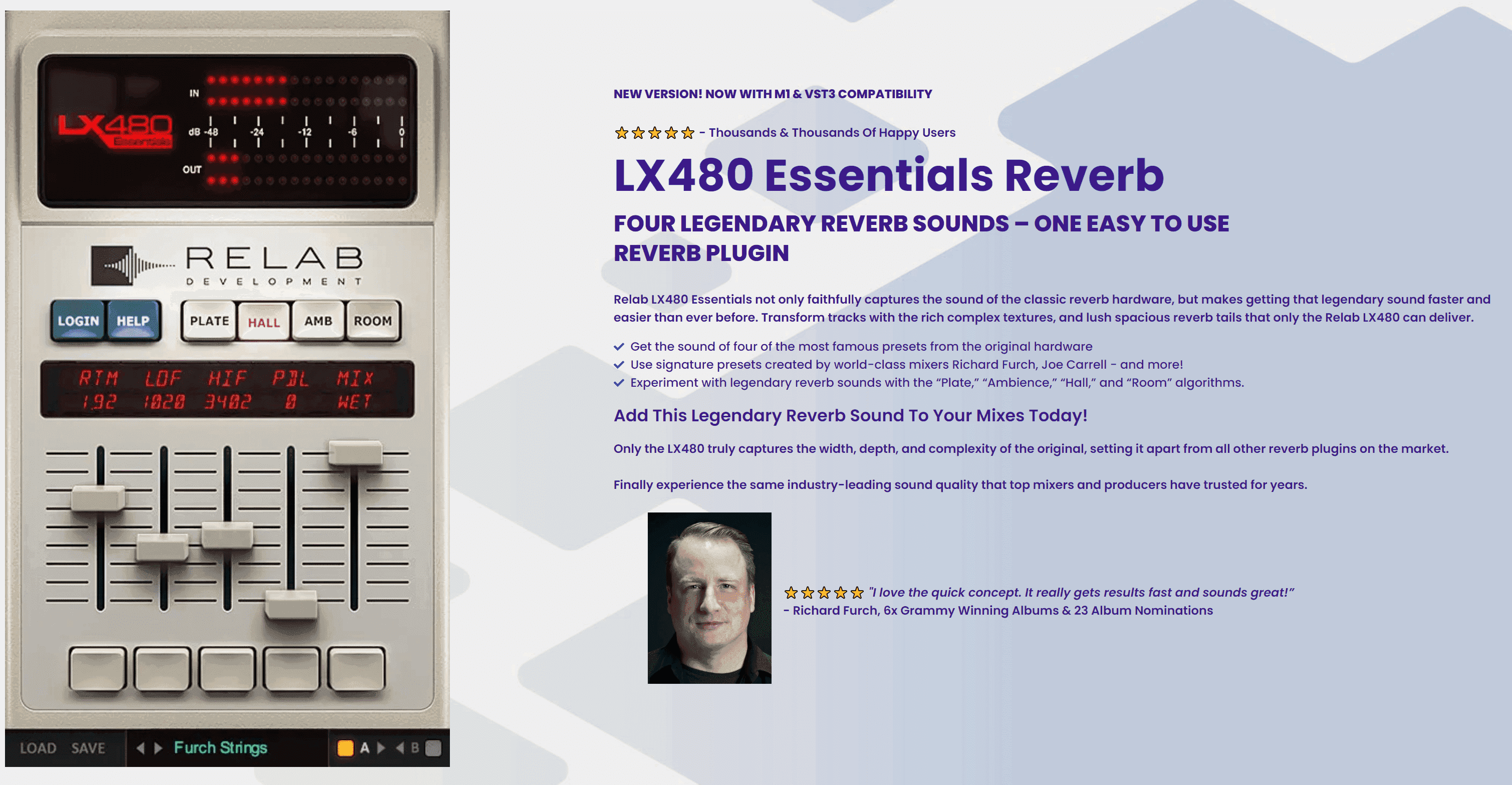 LX480 Essentials Reverb chinh hang