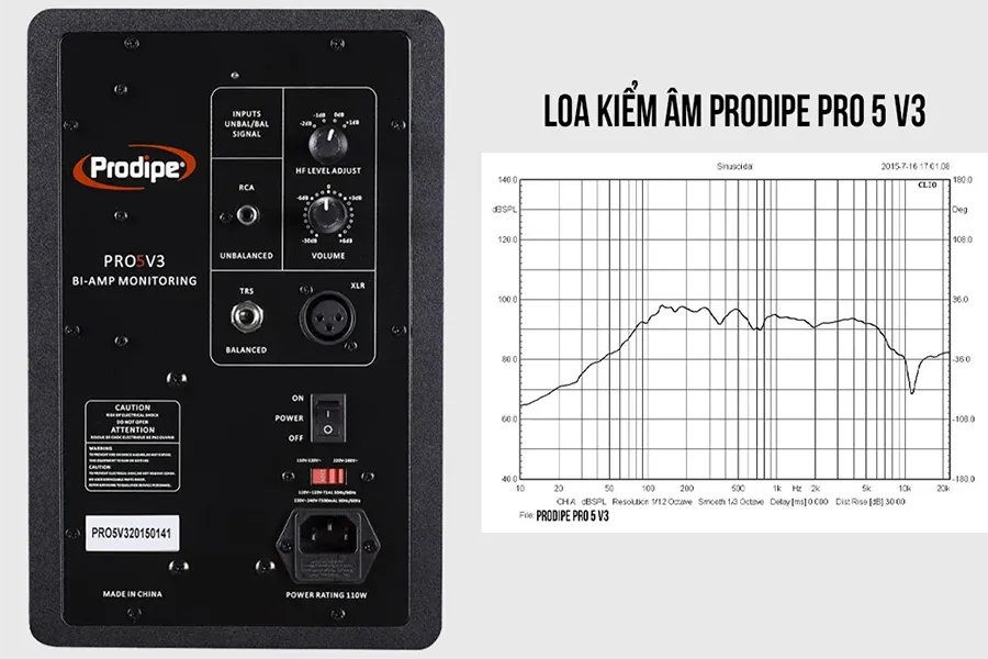 Loa kiem am Prodipe Pro 5 V3 Active