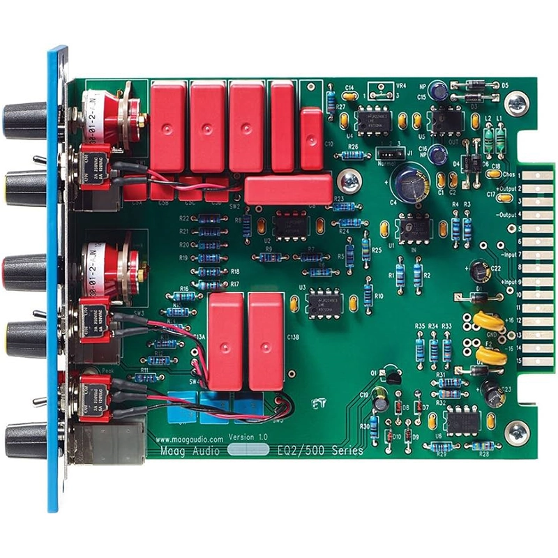 Maag Audio EQ2 500 Series 2-Band Equalizer 1 Maag Audio EQ2 500 Series 2 Band eq