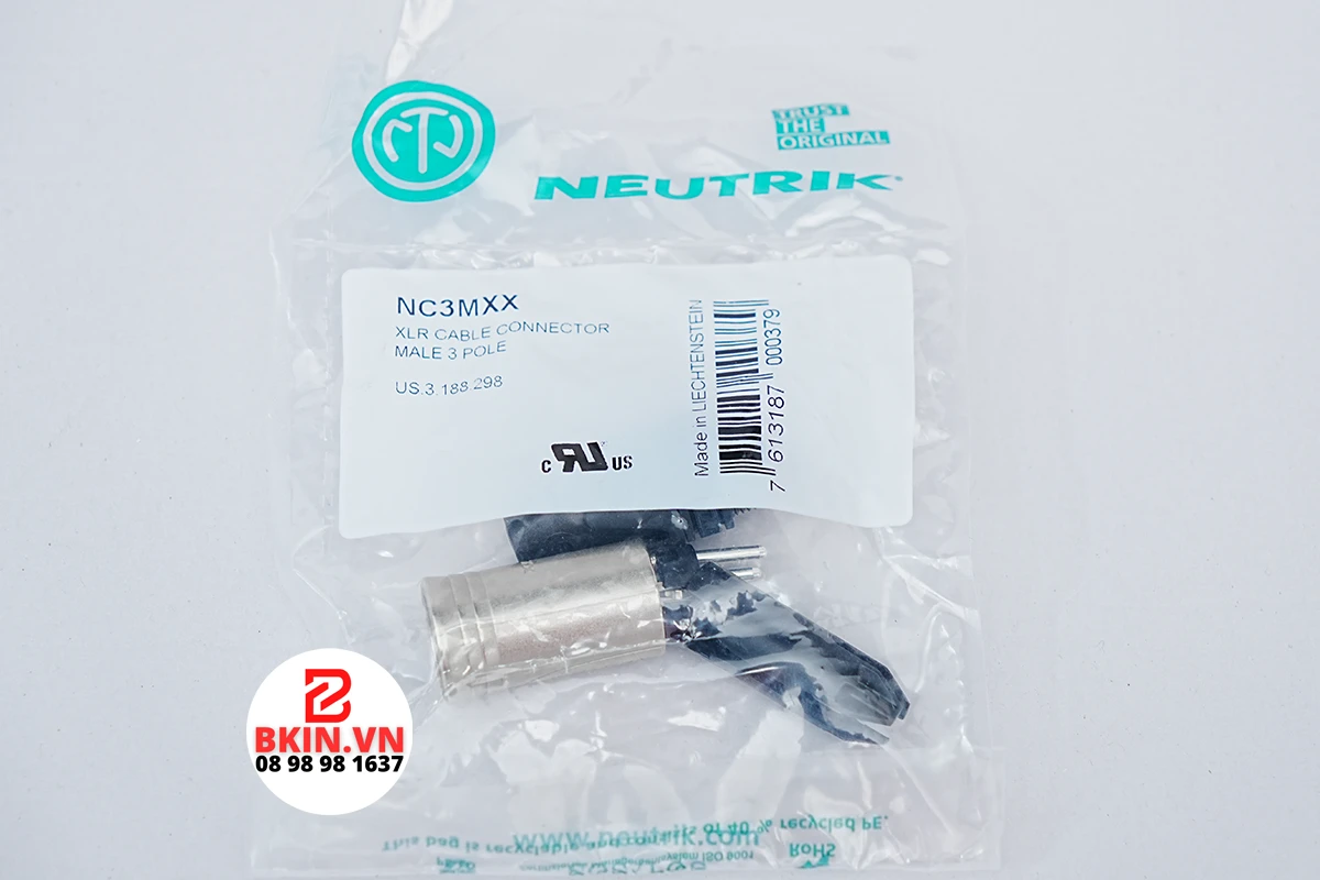 Neutrik NC3MXX canon duc