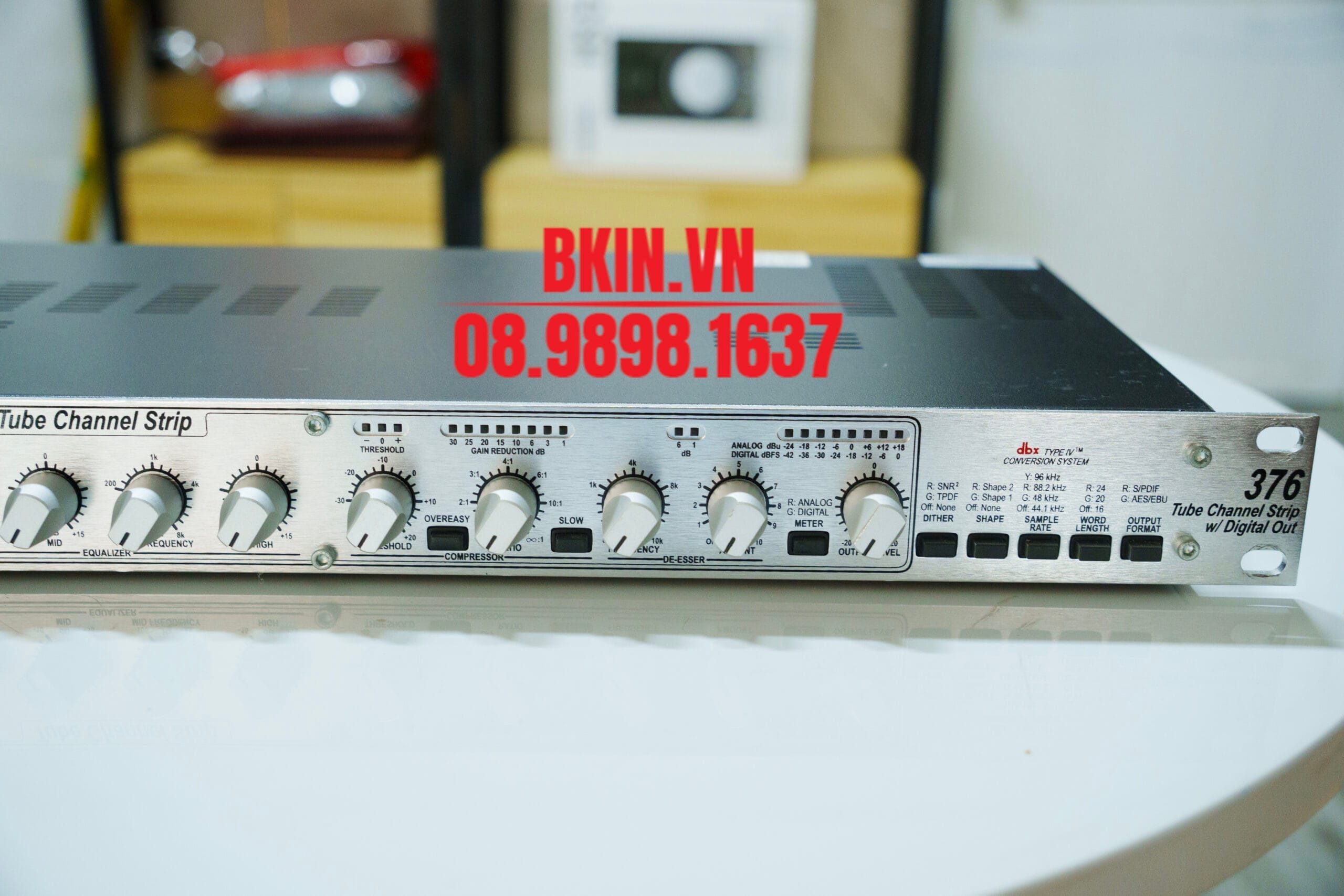 Preamp Channel Strip DBX 376 Cũ Like New 1 Preamp Channel Strip DBX 376 1 scaled