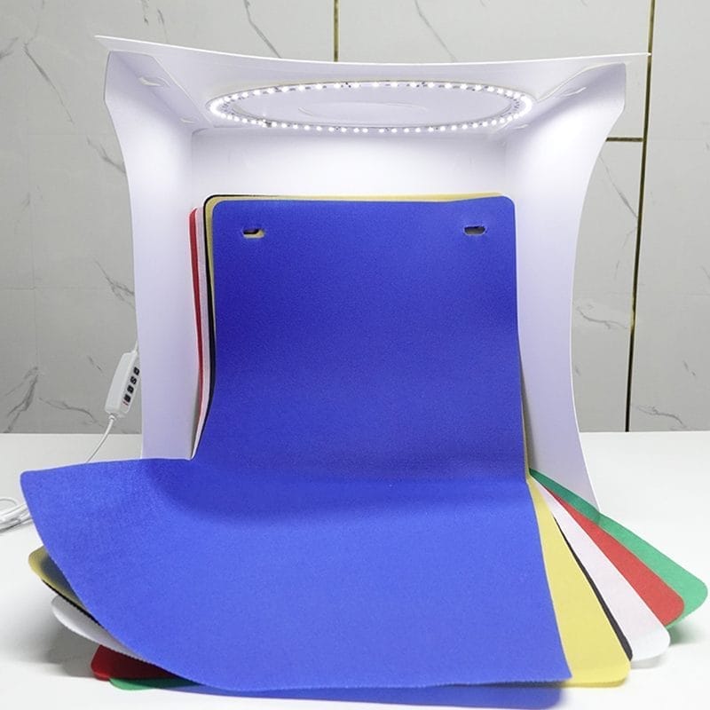 Hộp Chụp Ảnh Sản Phẩm Puluz 30 x 30cm 2 Puluz 30 x 30cm 6 mau