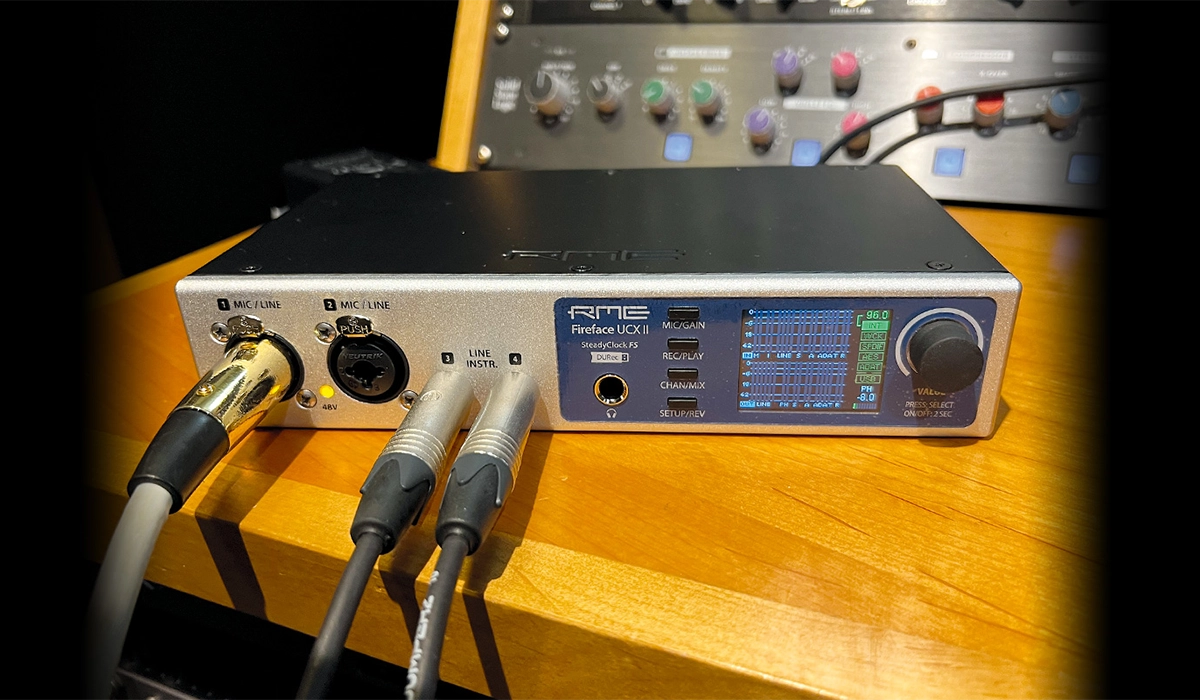 RME Fireface UCX II sound card
