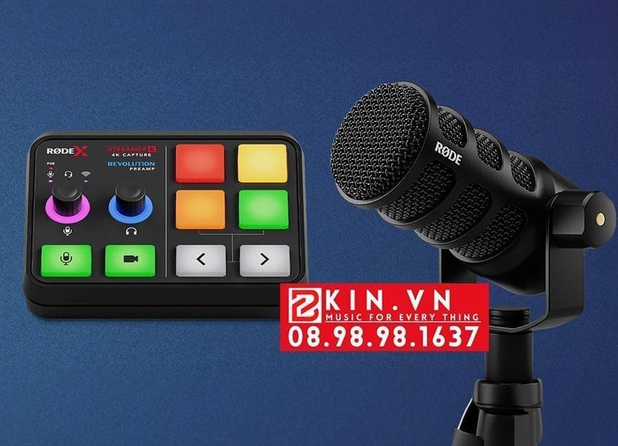 Rode PodMic USB Dynamic va RODE STREAMER X