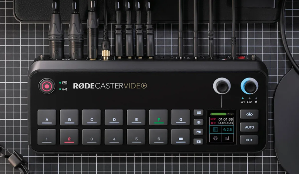Rode Rodecaster Video Bàn Trộn Hình ảnh 7 Rode Rodecaster ban tron livestream