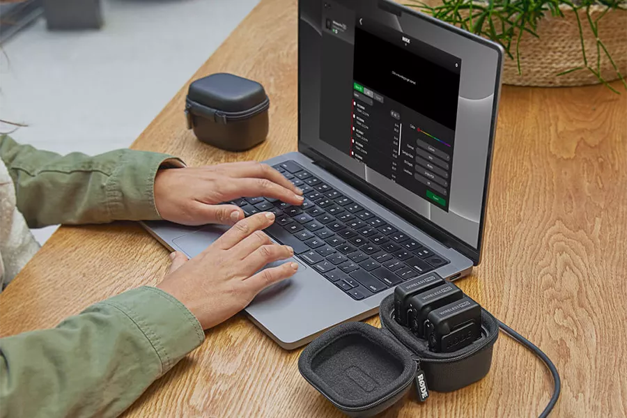 Micro Thu Âm Rode Wireless Go Pro 3 Rode Wireless Go Pro sac pin thong minh