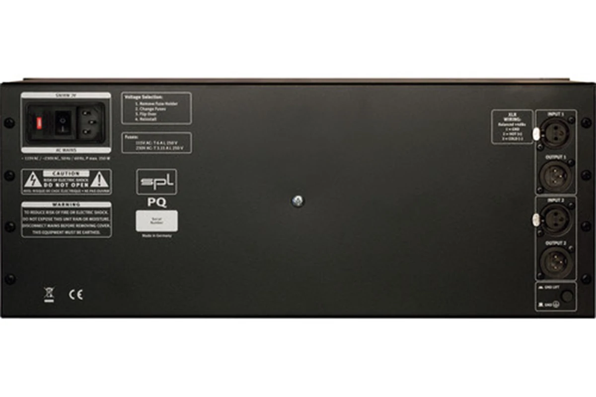 SPL PQ MASTERING EQUALIZER RED mat sau