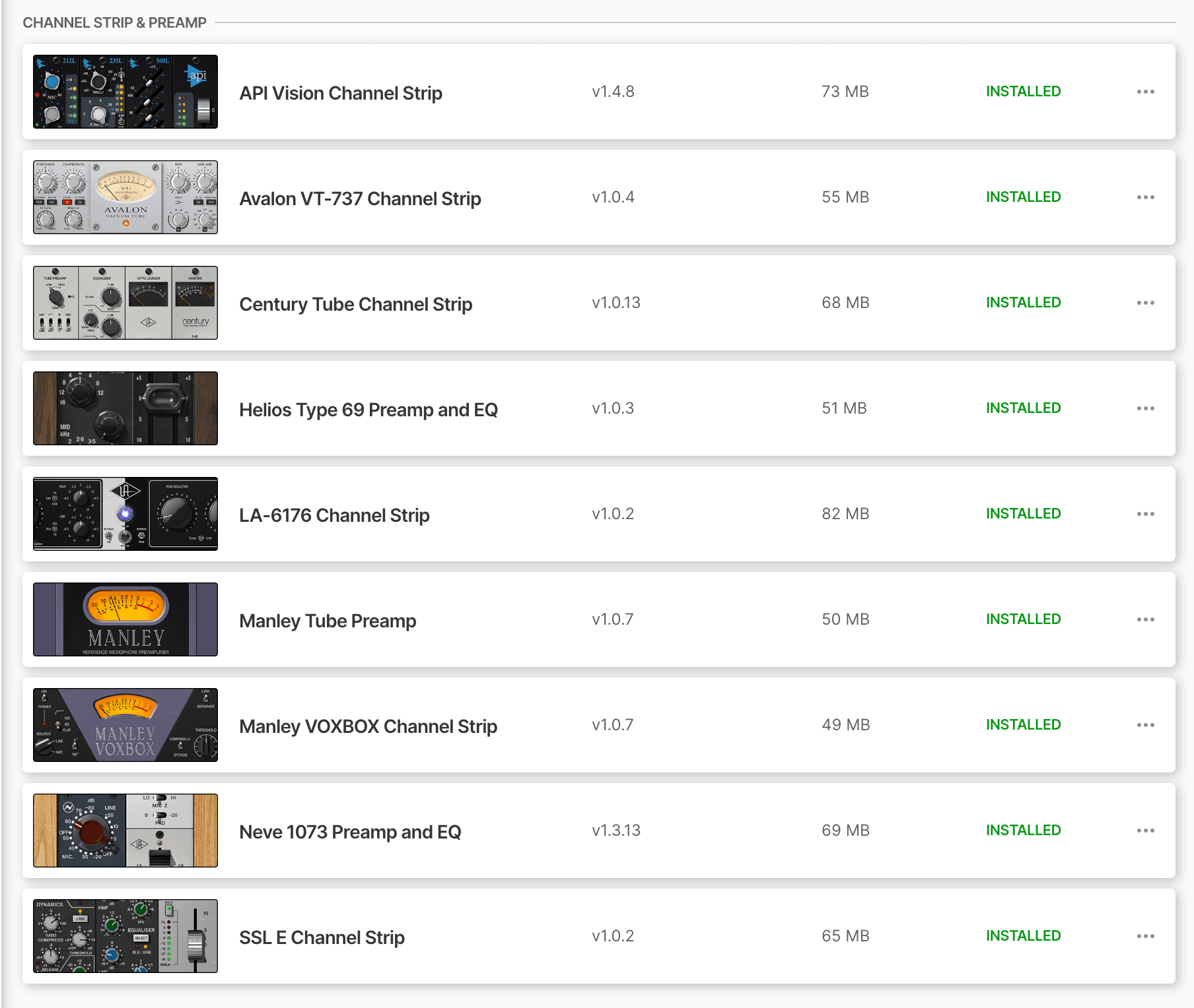 Plugin Uad Native Full Tất Cả - Bản Quyền - Không Cần Phần Cứng - Vĩnh Viễn - Tặng Thêm Phần Mềm Luna Plugin 3 UAD Native List 2
