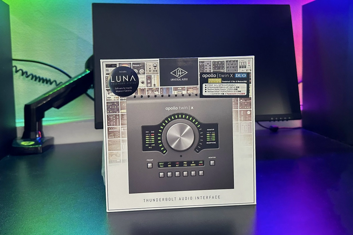 Sound card Universal Audio Apollo Twin X DUO He Cũ Like New 1 Sound Card UAD Universal Audio Apollo Twin X DUO Heritage Edition 1