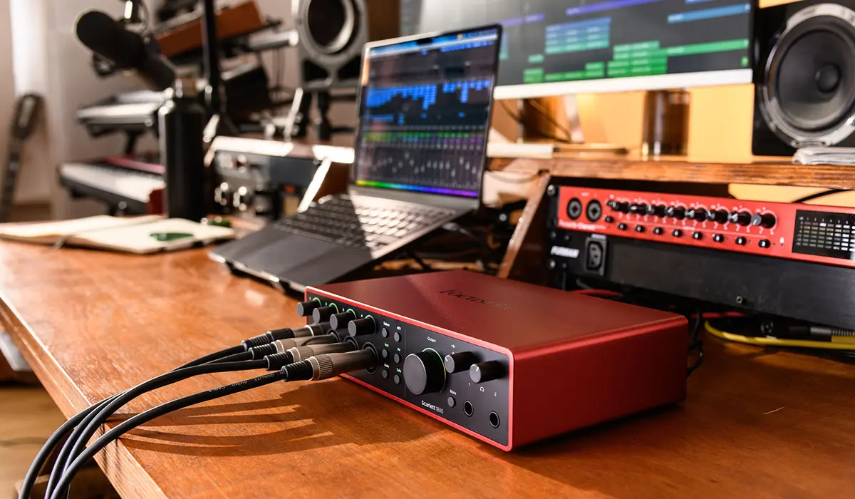 Sound card Focusrite Scarlett 18i20 gen 4 2 Sound card Focusrite Scarlett 18i16 gen 4 moi