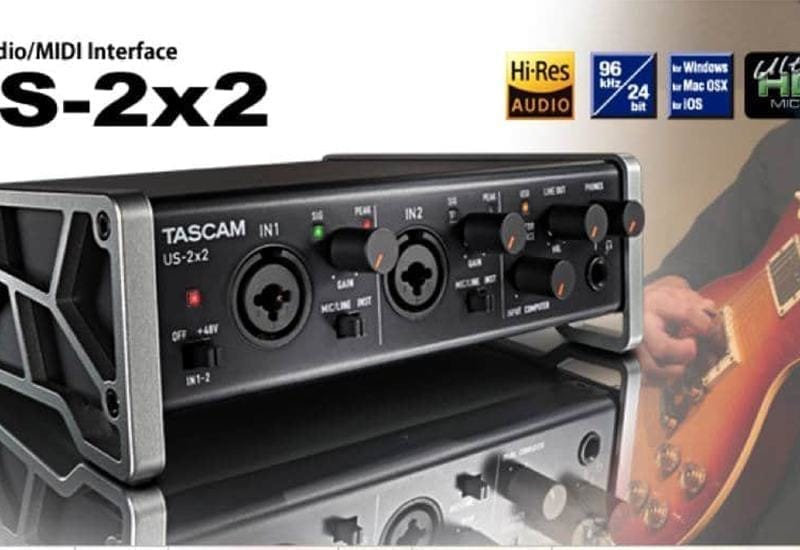 Sound card Tascam US 2x2 1