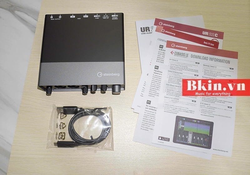 Sound card thu âm steinberg ur22c yamaha 1 Sound card thu am UR22c