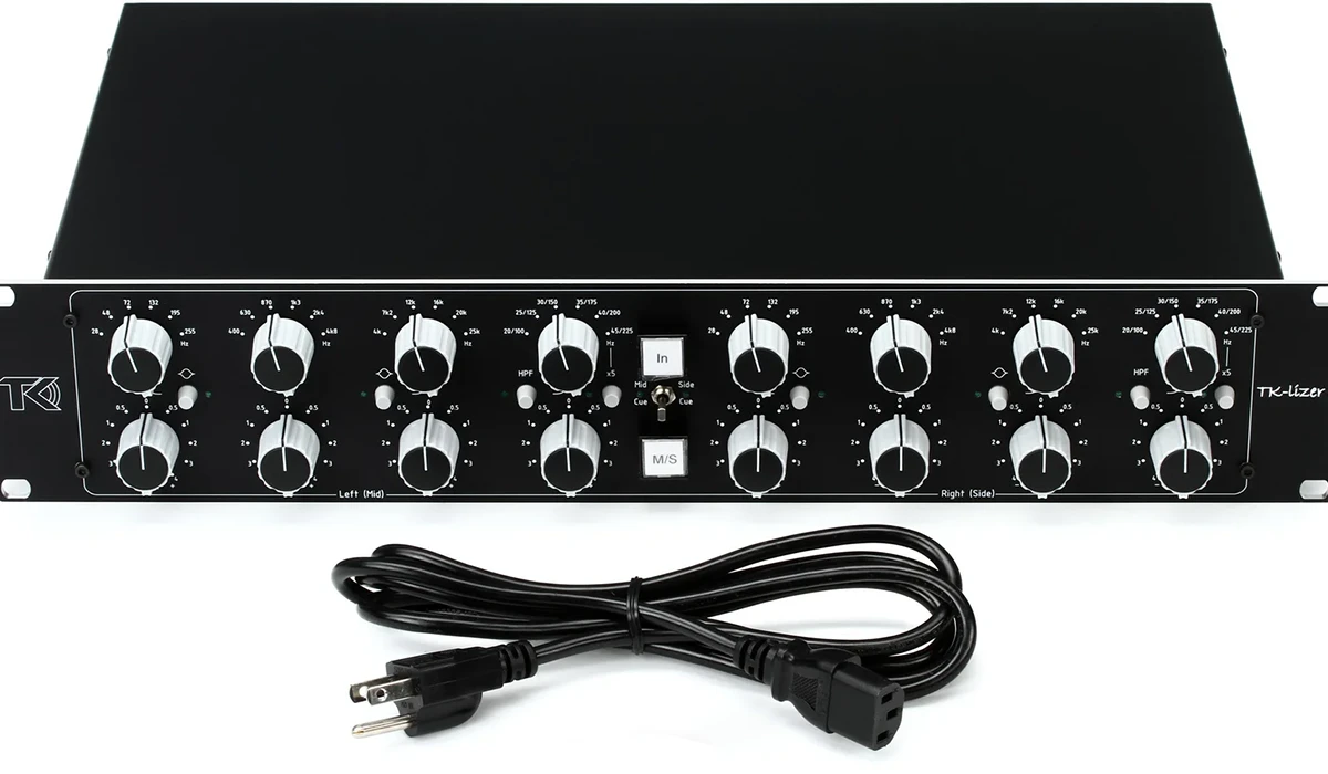 TK Audio TK-lizer 2 Stereo Baxandall EQ with M/S circuit 1 TK Audio TK lizer 2 va day nguon
