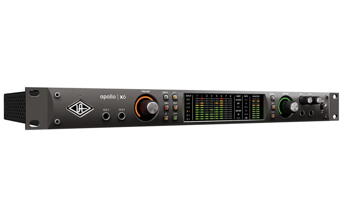 Sound card UA Universal Audio Apollo X6 He 1 UA Universal Audio Apollo X6 He chinh hang