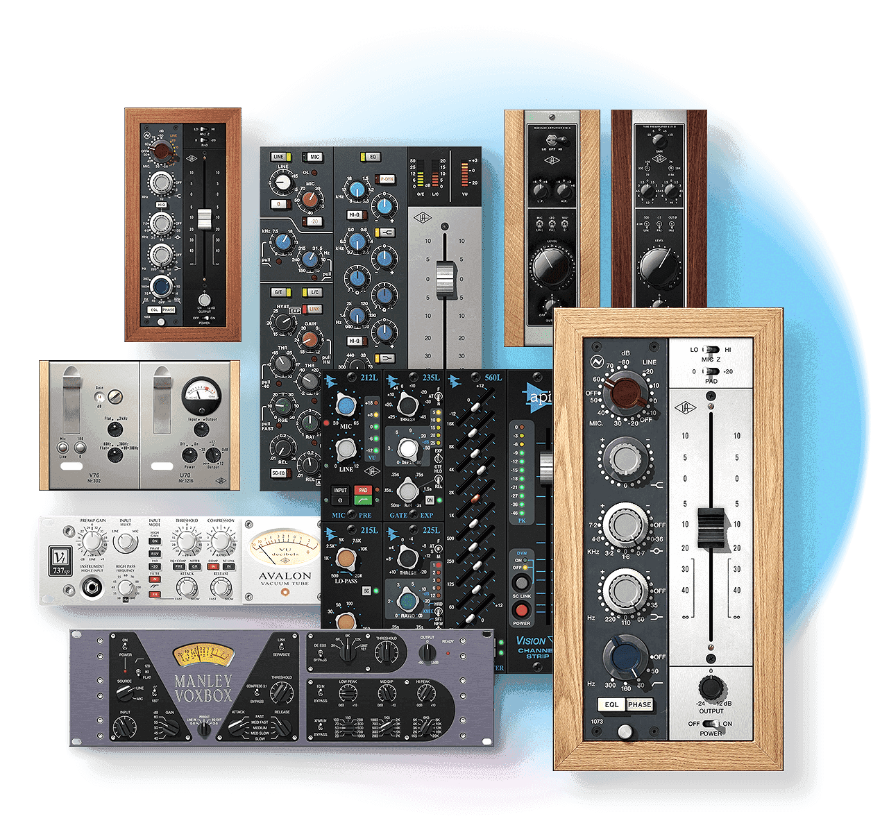 UAD Preamps Channel Strips