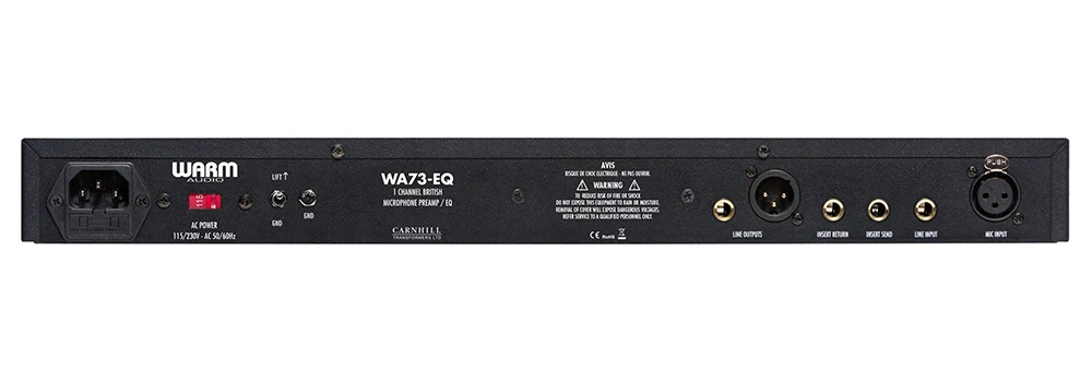 Warm Audio WA73 EQ mat sau